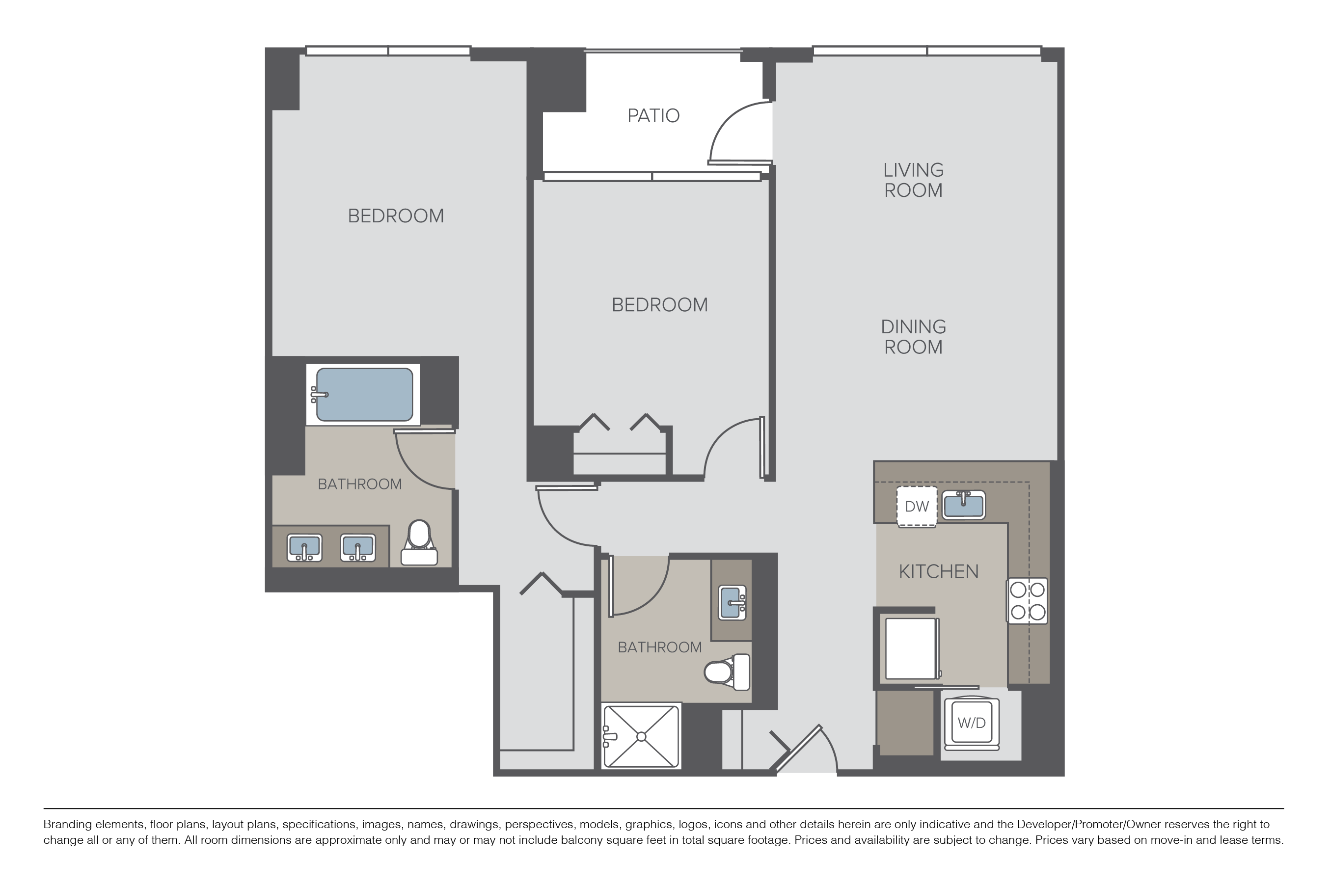 Plan 2B floor plan