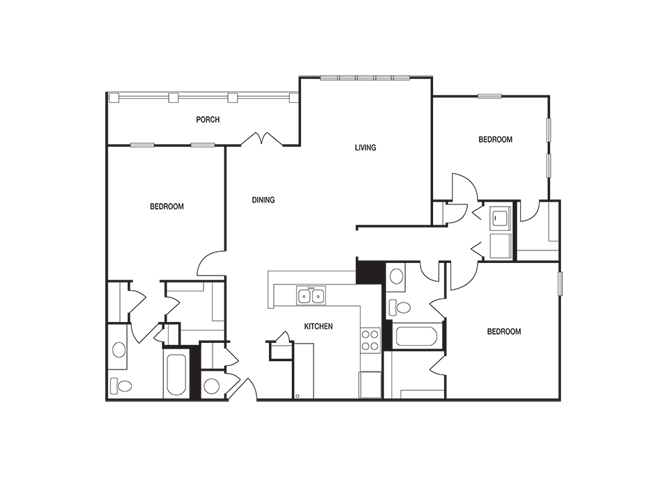 3 Bed/2 Bath