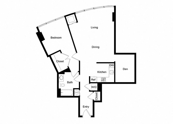 Den  AD03 floor plan