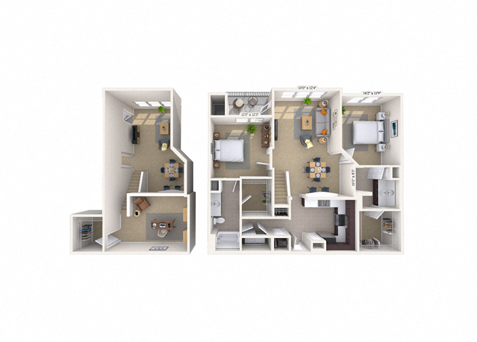 Garrison floor plan