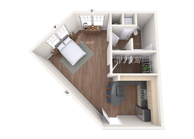 Plaza floor plan