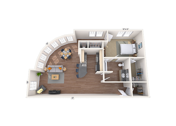 St Regis floor plan