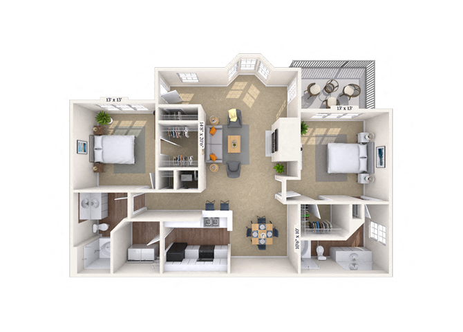 22C floor plan