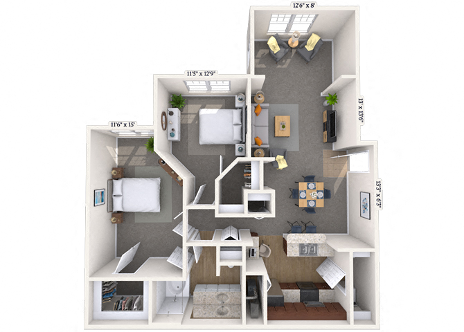 21A-B floor plan