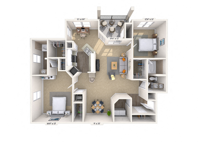 Diana floor plan