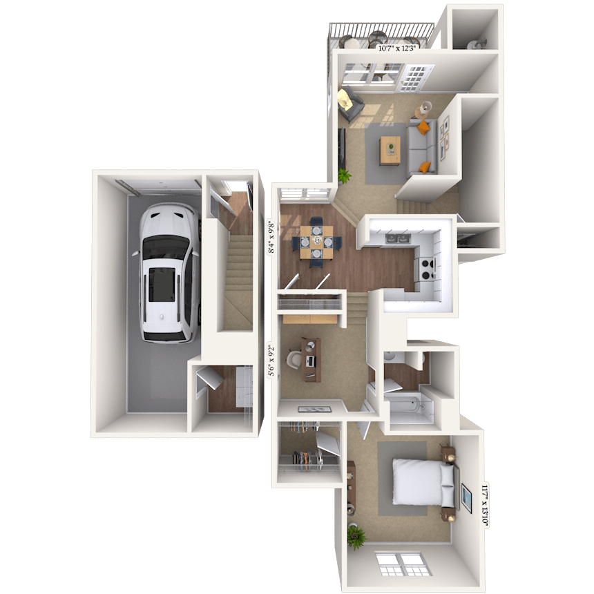 LaVista floor plan