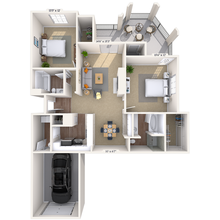 Cassatt floor plan