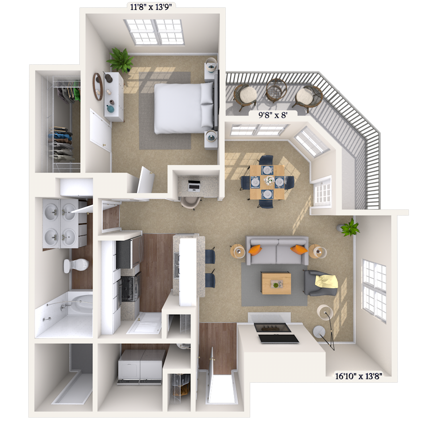 Manet floor plan