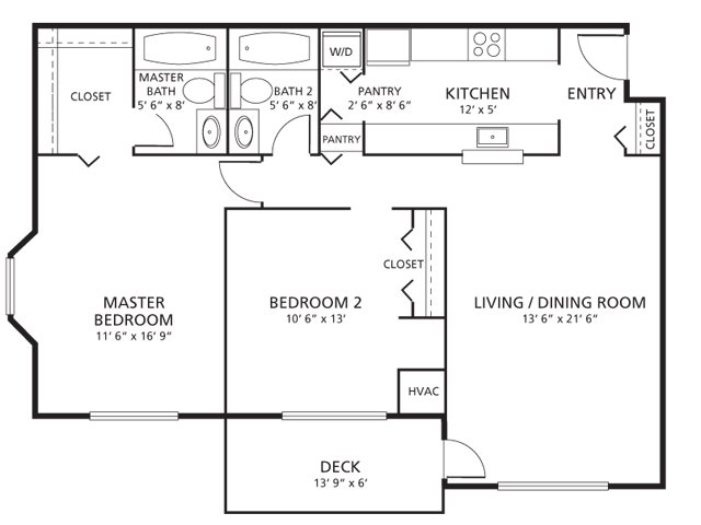 The Buckman floor plan