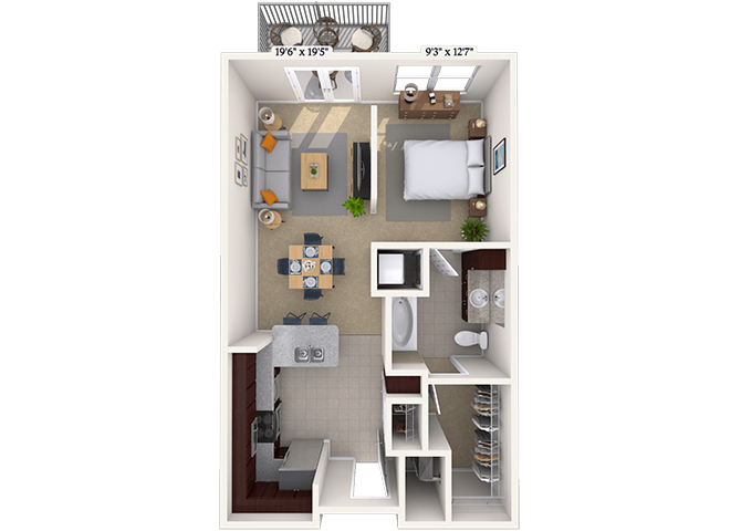 Williamsburg floor plan