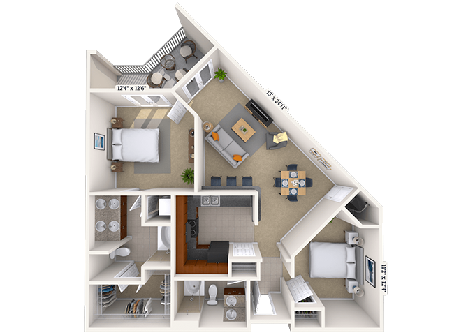 Argonne floor plan
