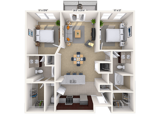 Bennett floor plan