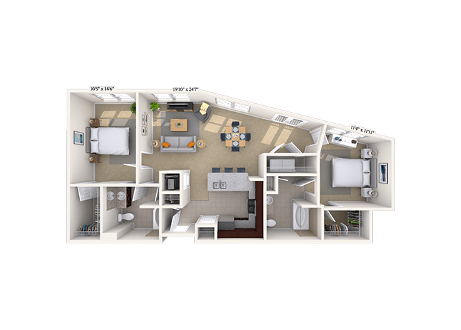 Creatwood floor plan