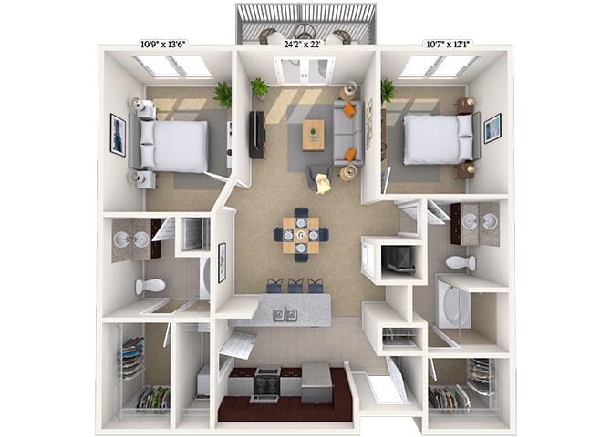 Lenox floor plan