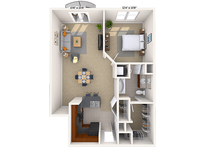 Mitchell floor plan