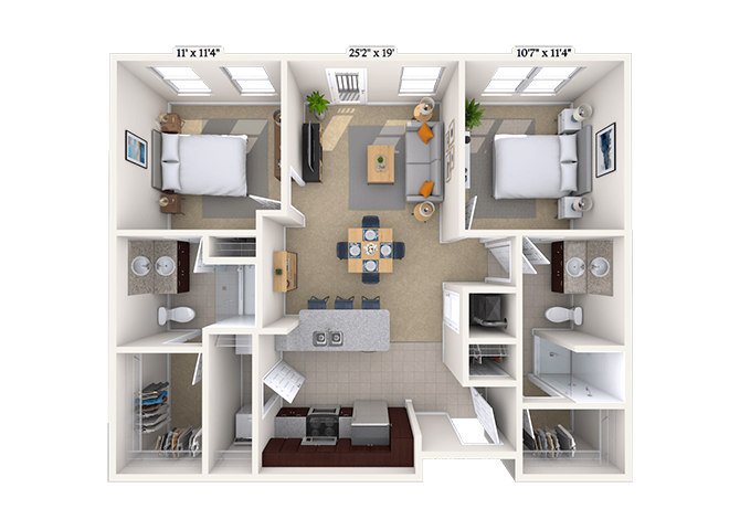 Roswell floor plan