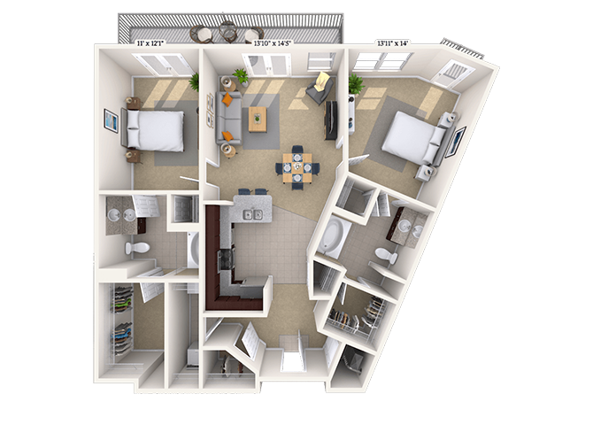 Silver Comet floor plan