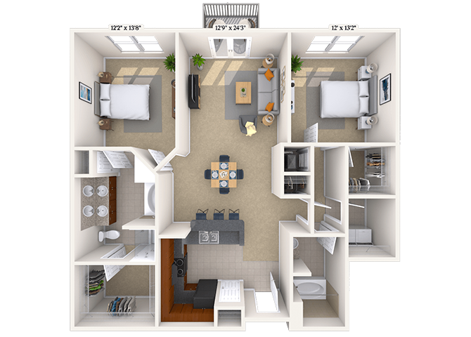 Thrasher floor plan