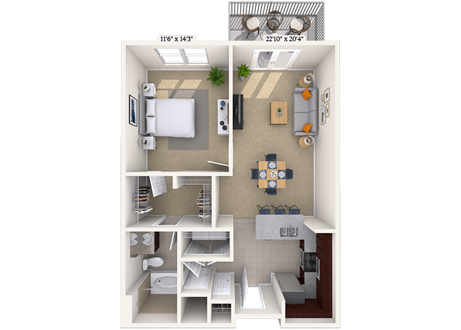Wolfe floor plan