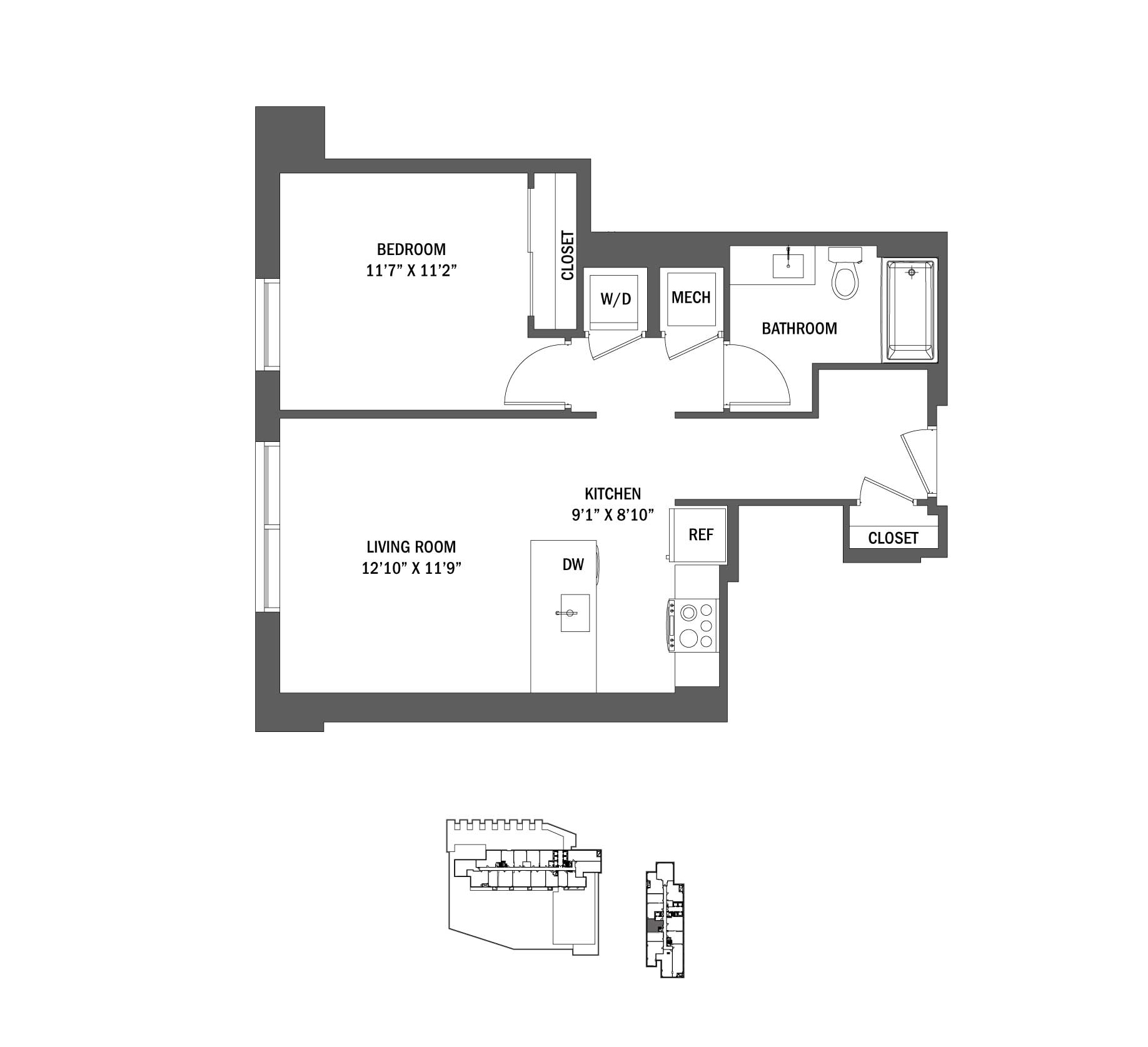 Floor plan studio 1 2 3 br apartments reston va signature