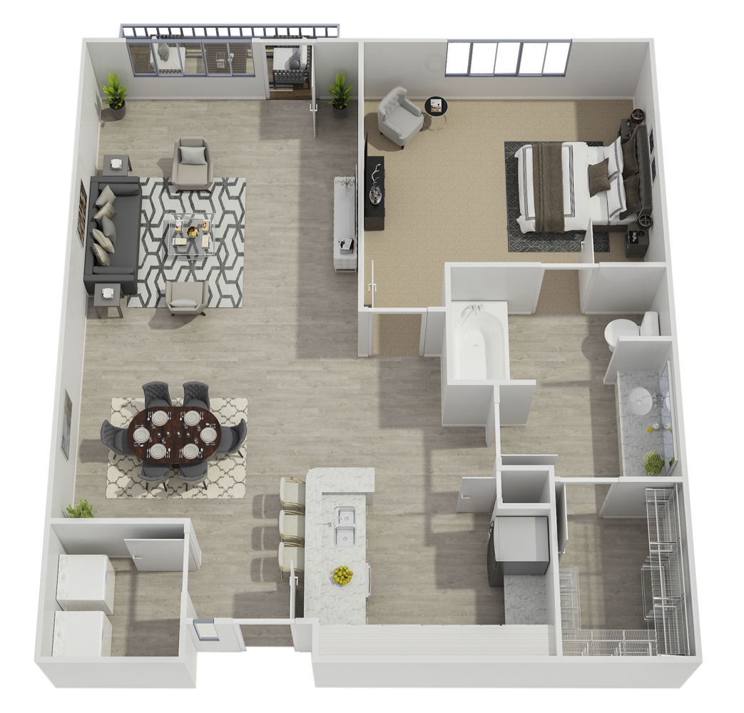 Apartment Floor Plans and Layouts| The Station Apartments