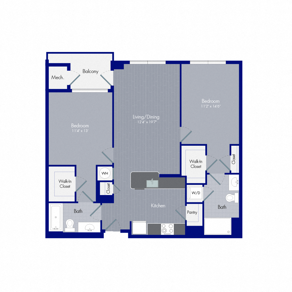 Lexington B3P floor plan