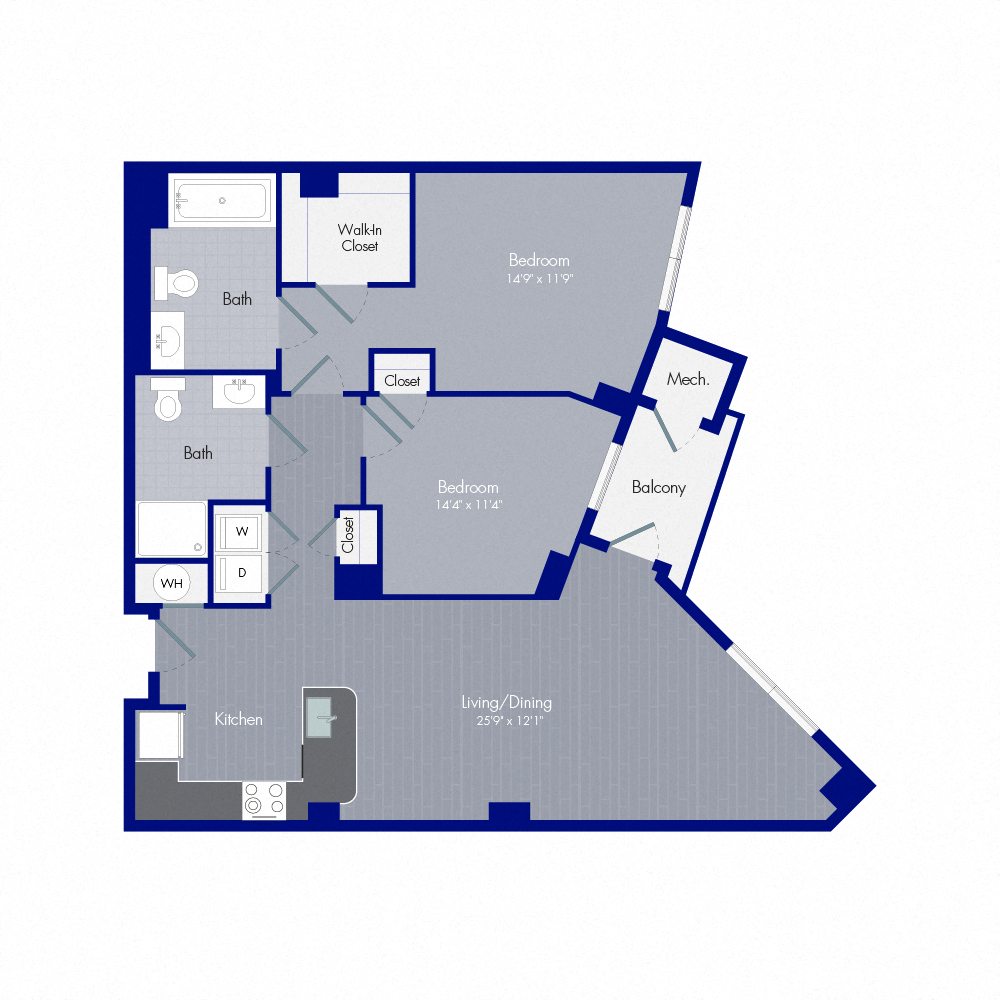 Wakefield B7R floor plan