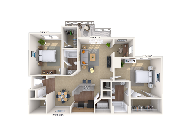 Catamaran floor plan