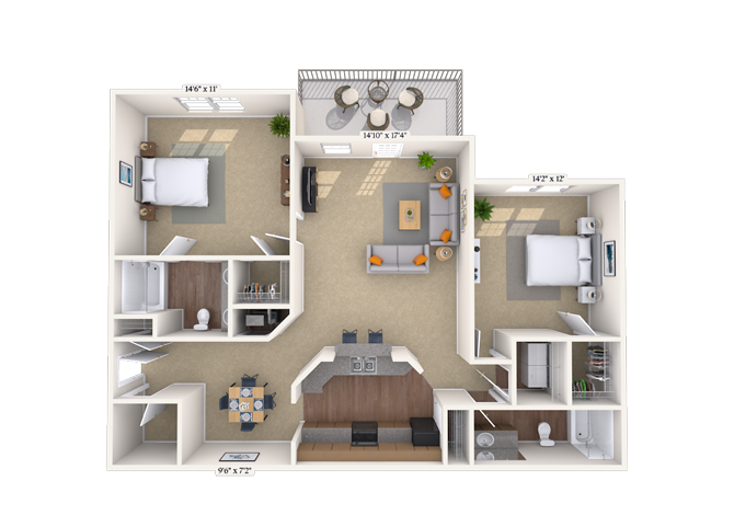 Essex floor plan