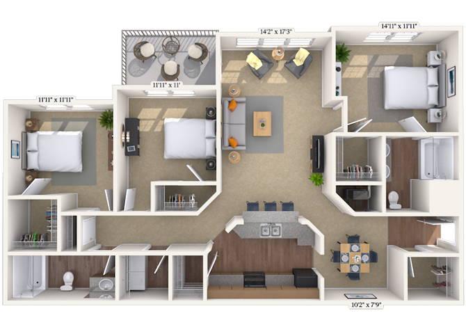 Oxford floor plan