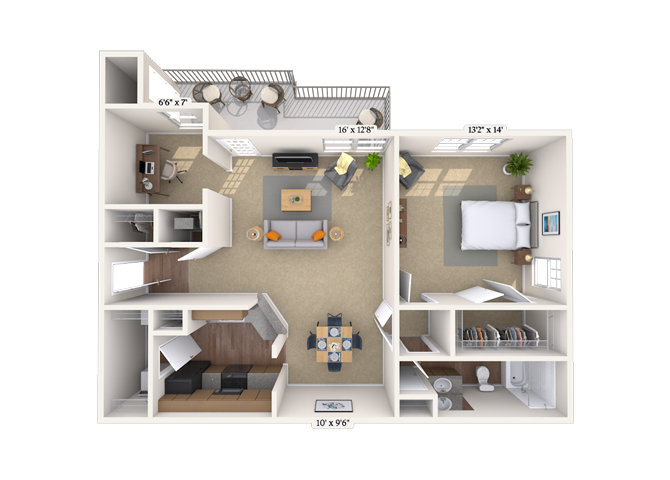 Spinnaker floor plan