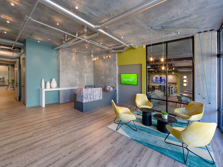 Lofts at Monroe Apartments | Jacksonville, FL | Resident Lounge