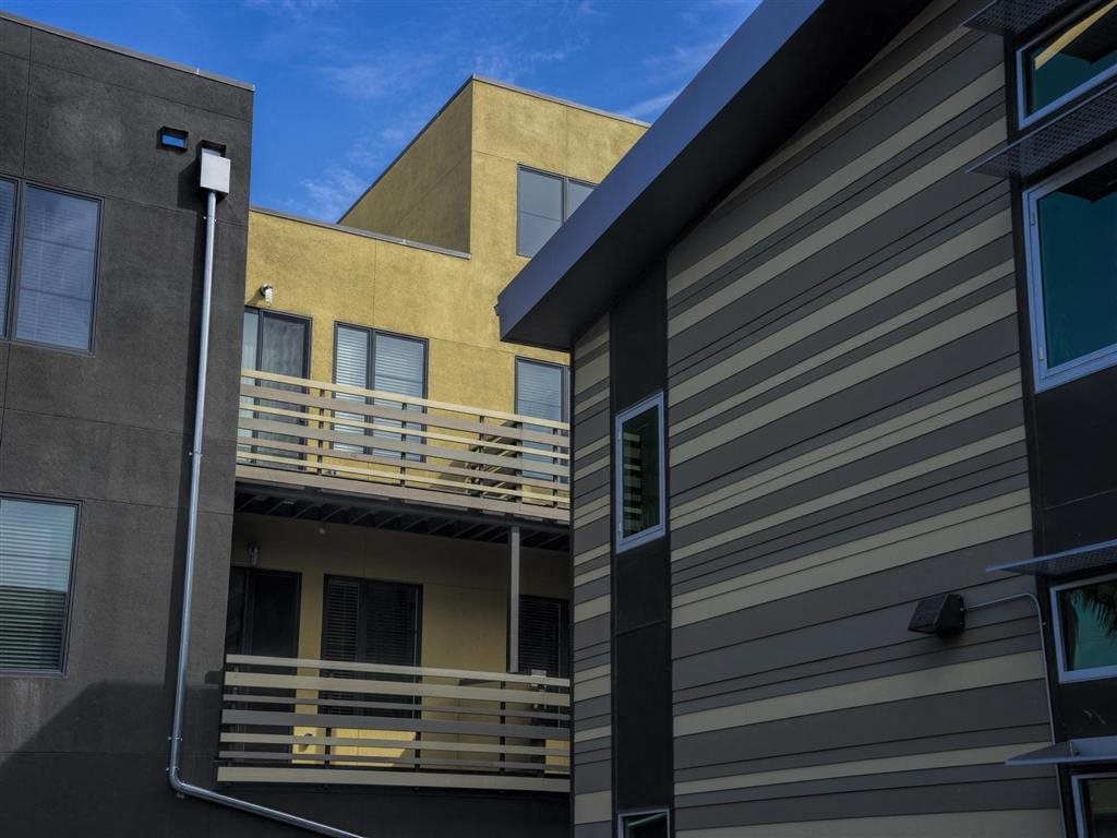 Mason at Hive Exterior Building Brand New Apartments for Rent | Mason at Hive Apartments in Oakland, CA Now Leasing