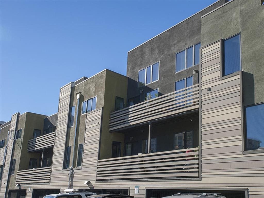 Mason at Hive Exterior Building Brand New Apartments for Rent | Mason at Hive Apartments in Oakland, CA Now Leasing