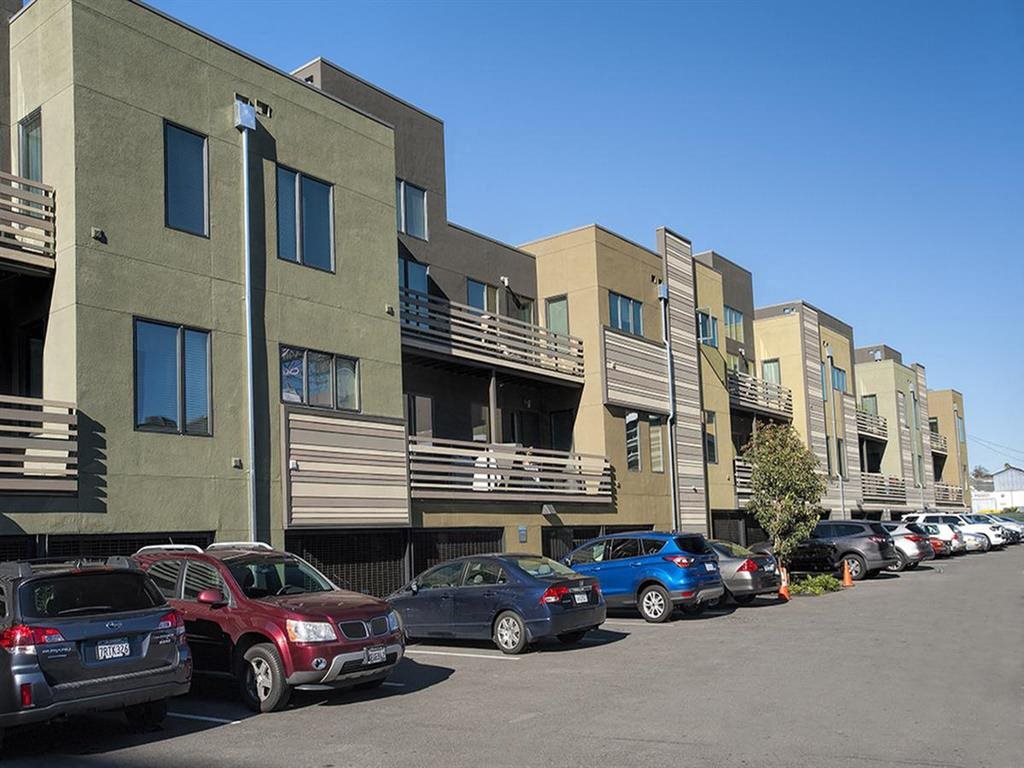 Mason at Hive Exterior Building Brand New Apartments for Rent | Mason at Hive Apartments in Oakland, CA Now Leasing