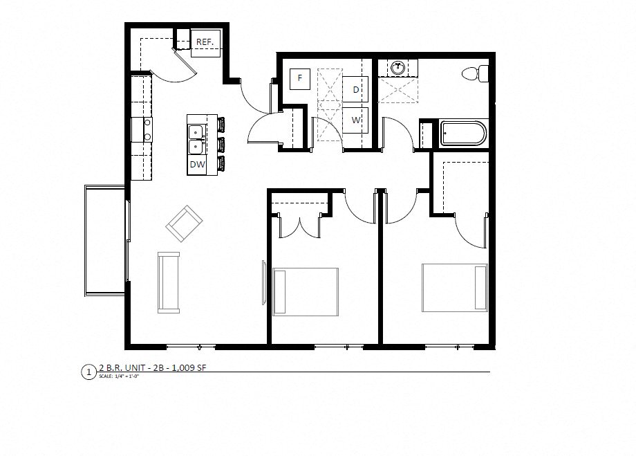 Suite A Floorplan