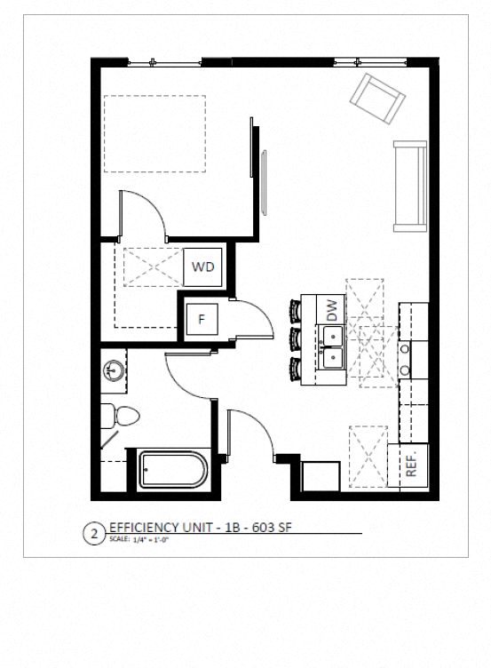 Suite A Floorplan
