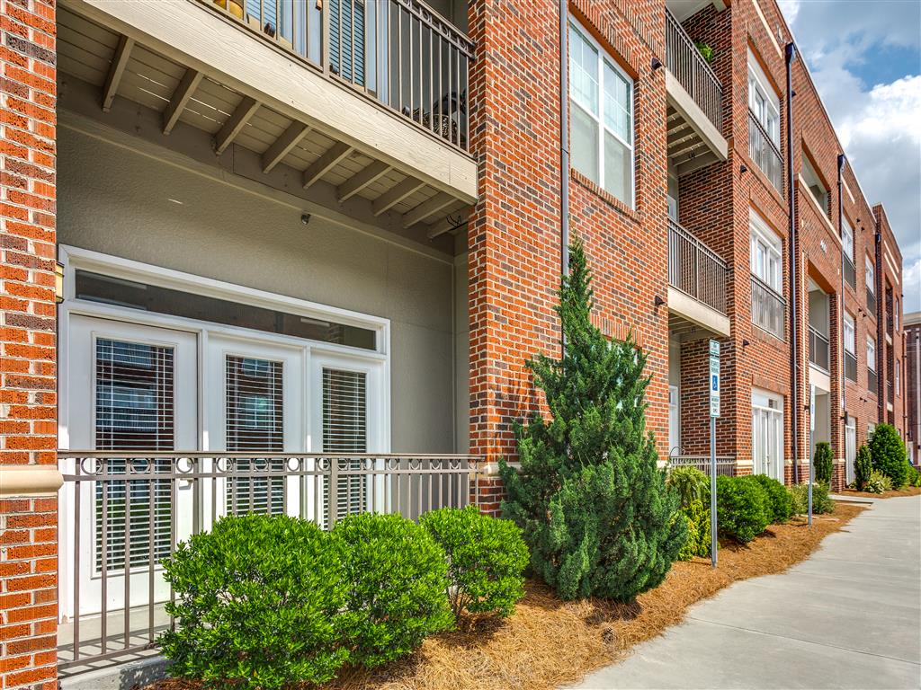 Resident's Patio at Greenway at Fisher Park, North Carolina