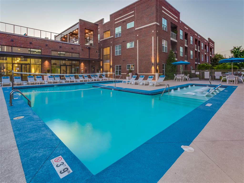 Outdoor Swimming Pool at Greenway at Fisher Park, North Carolina, 27401