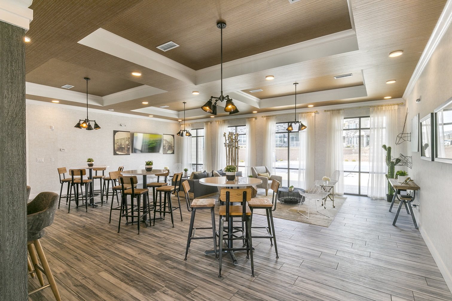 Modern Clubhouse at Aventura at Maryland Oaks
