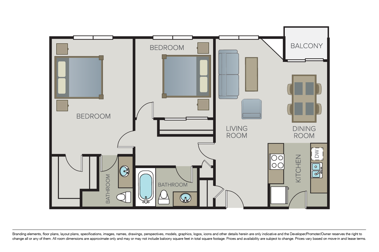 Plan 2C floor plan