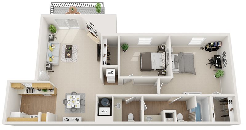 Mountain Run | Apartments | Sandia_2b1.5b