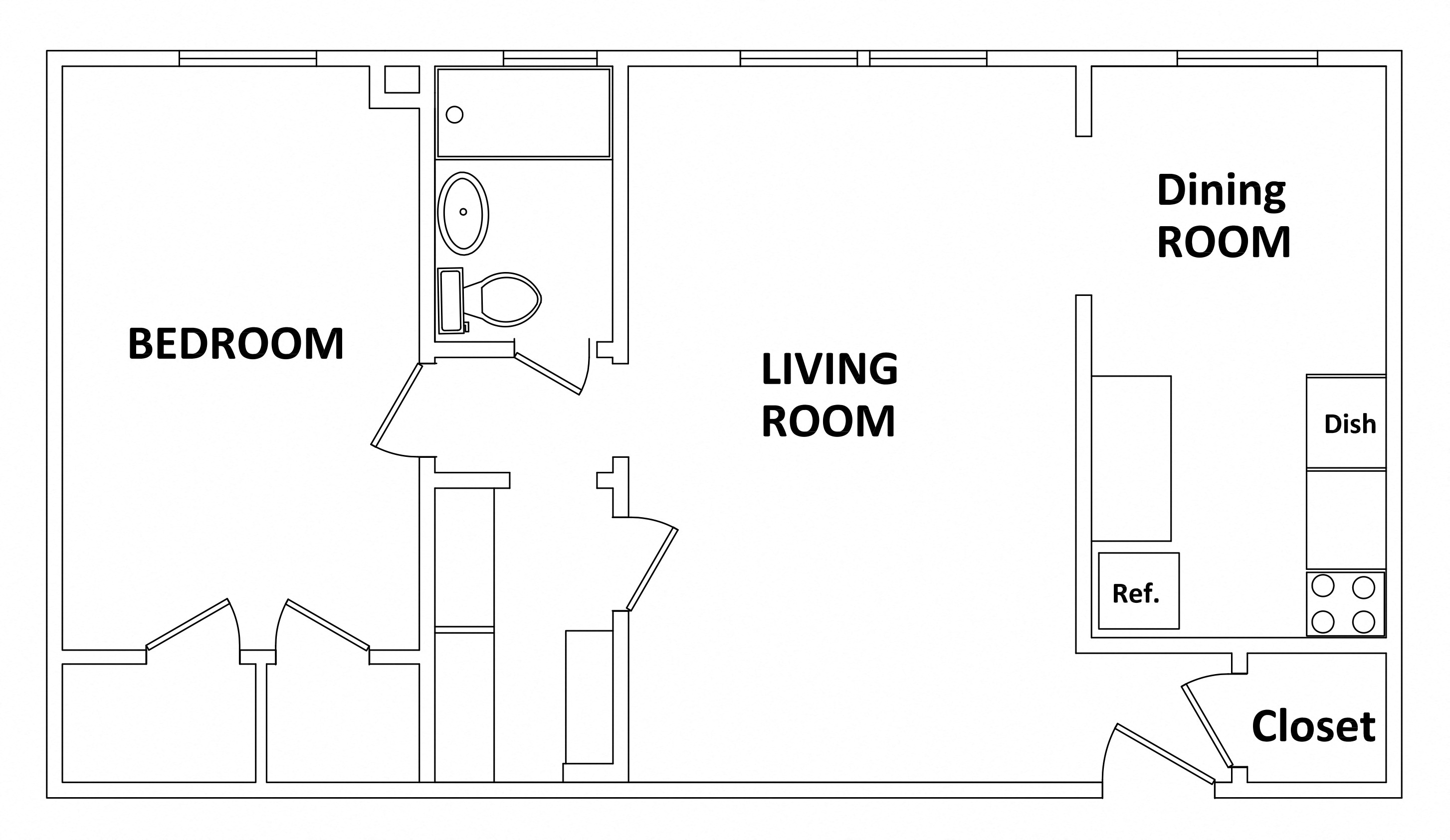 Floor Plans Of Philip Schuyler Apartments In Albany Ny