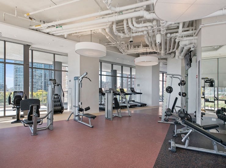 State-of-the-Art Fitness Center at 1001 South State, Chicago, Illinois