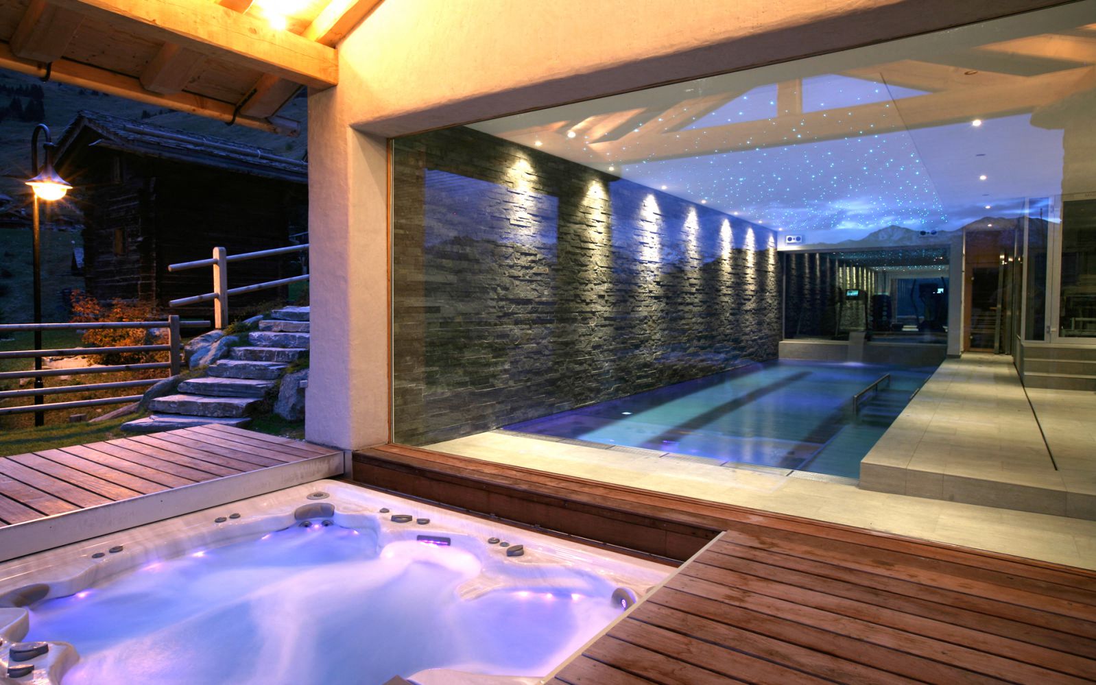 Hannah's Haven Indoor Pool Spa