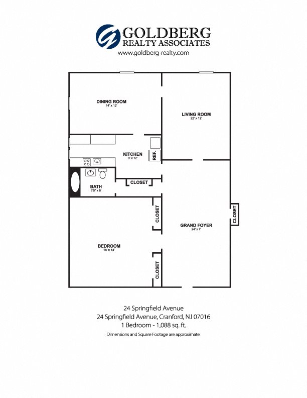 One Bedroom Large
