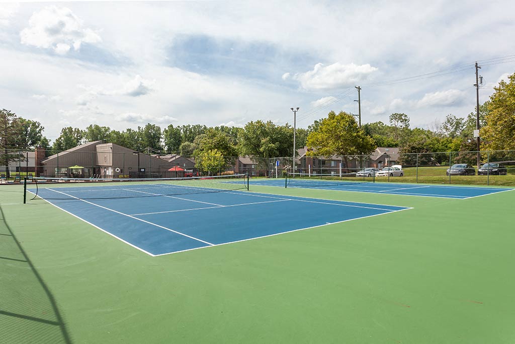 Tennis Courts, at Northville Woods, Northville, MI 48168