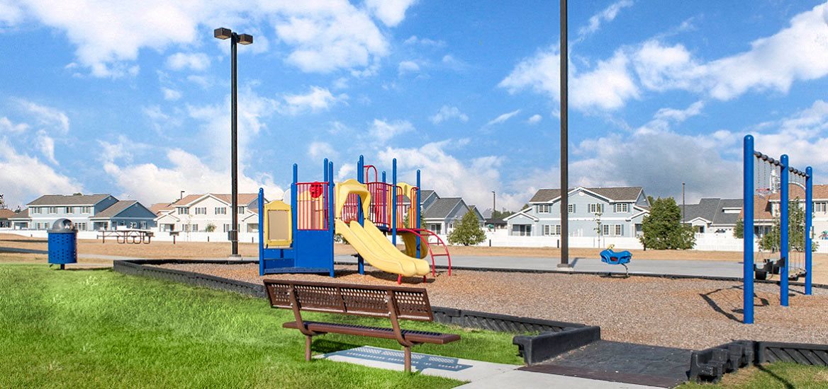 Malmstrom AFB Homes Family housing at Malmstrom AFB, MT