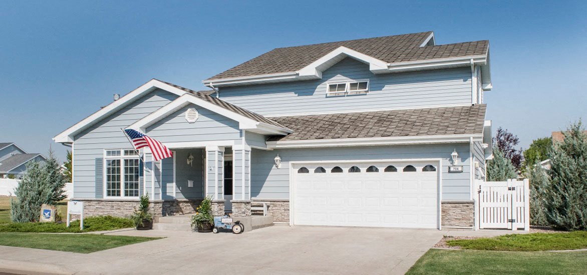 Malmstrom AFB Homes Family housing at Malmstrom AFB, MT