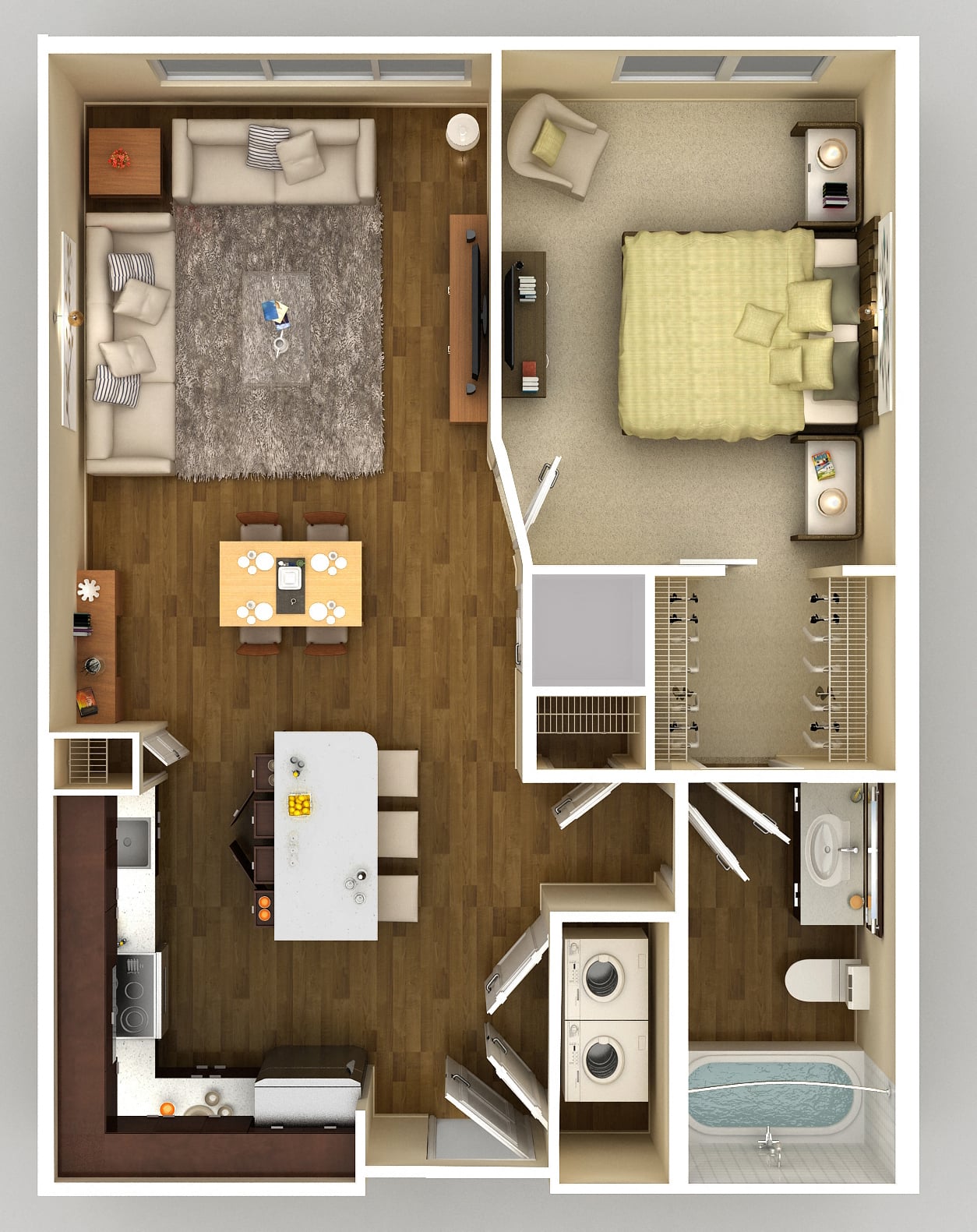 Suite A Floorplan